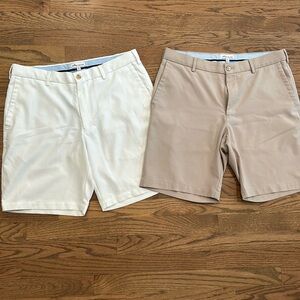 Lot of 2 Peter Millar Salem Performance Shorts